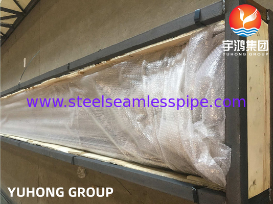 لوله مبدل حرارتی U شکل استیل ضد زنگ ASME SA249 TP316L