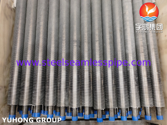 ASME SA210 Gr.A1 لوله بدون درز با آلومینیوم Al1060 لوله Fin نوع G