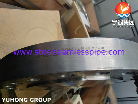 ASTM A182 F304/304L کور B16.5 فلنج جعل شده صورت بالا BLRF # 600