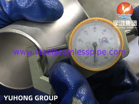 ASTM A815 WP-S UNS S32750 S32760 Elbow 90DEG LR 2'' SCH10S لوله های گاز و نفت، بخار هوا گاز نفت آب B16.9