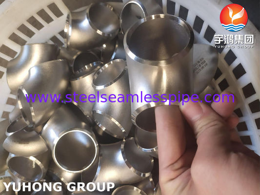 ASTM A815 WP-S UNS S32750 S32760 Elbow 90DEG LR 2'' SCH10S لوله های گاز و نفت، بخار هوا گاز نفت آب B16.9