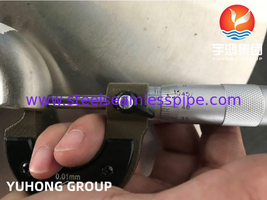 ASTM B366 N06022 هستلوئی C22 2.4602 لوله های فولاد آلیاژ 180 درجه9