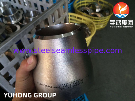 ASTM A403 WP317L Reducer محور بدون درز Buttweld B16.9