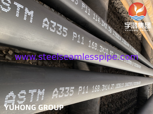 لوله بی سیم فلز آلیاژ ASTM A335 ، ASME SA335 P5 P9 P11 P12 P22 P91 P92 برای انرژی نیروگاه ، دیگ مایع ، قدرت حرارتی