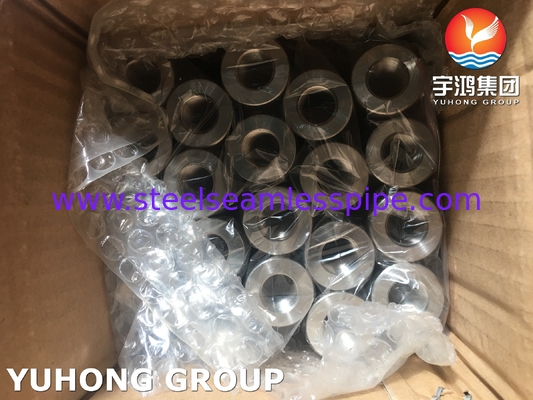لوازم لوله های جعل شده از فولاد ضد زنگ ASTM A182 F316L، اتصال رشته ای BSPP 3000LBS