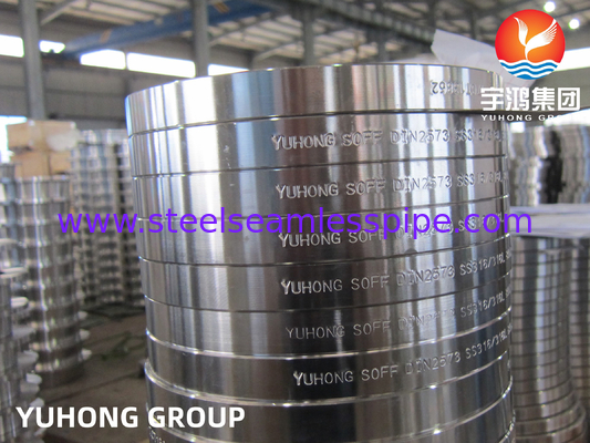 DIN2573، ASTM A182 F316 F316L، فولاد ضد زنگ جعل شده در فلنج ها، سطح مسطح B16.5