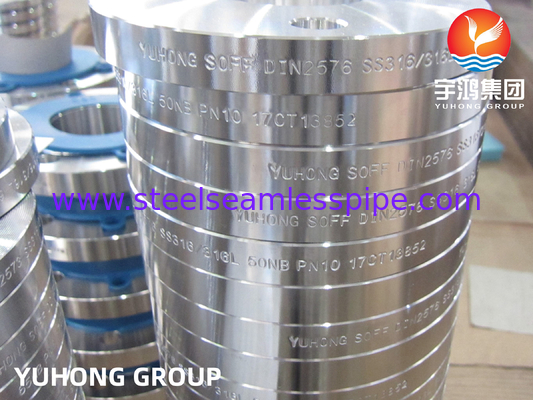 DIN2573، ASTM A182 F316 F316L، فولاد ضد زنگ جعل شده در فلنج ها، سطح مسطح B16.5