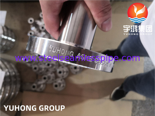 ASME SB564 Monel 400 (UNS N04400, 2.4360) فلنج گردن جوش بلند آلیاژ نیکل