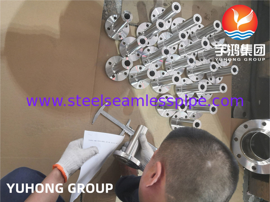 ASME SB564 Monel 400 (UNS N04400, 2.4360) فلنج گردن جوش بلند آلیاژ نیکل