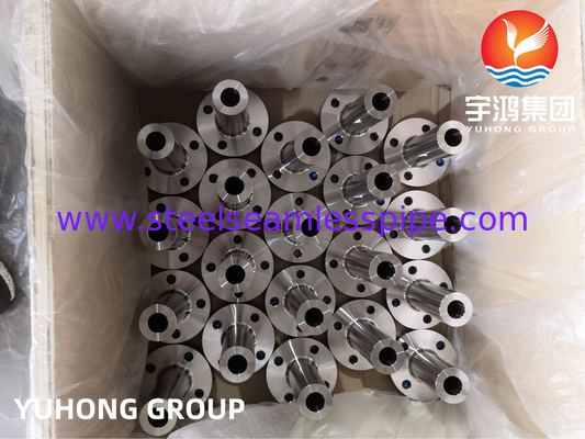 ASME SB564 Monel 400 (UNS N04400, 2.4360) فلنج گردن جوش بلند آلیاژ نیکل