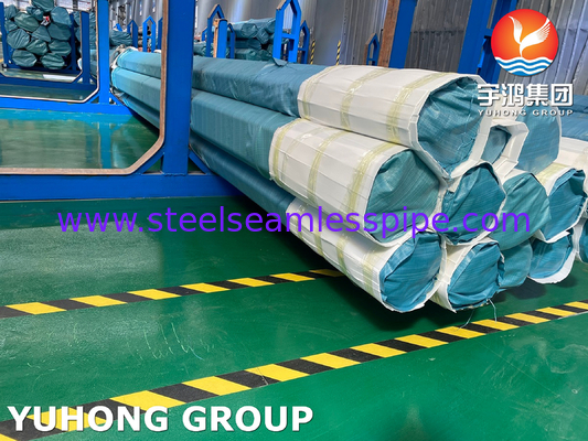 ASTM A213 TP321 1.4541 S32100 لوله بدون درز فولاد ضد زنگ استفاده از مبادله گرما سرد
