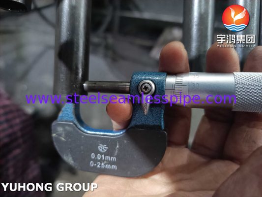 لوله دیگ بخار، ASTM A213 T5، 1.7362، K41545 لوله فولادی آلیاژ بدون درز برای کارخانه های نفت و گاز