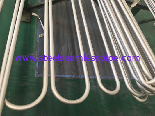 ASME SA213 / SA213M-2013a، TP904L / UNS NO8904 فولاد ضد زنگ U Bend لوله 19.05 MM X 1.65MM