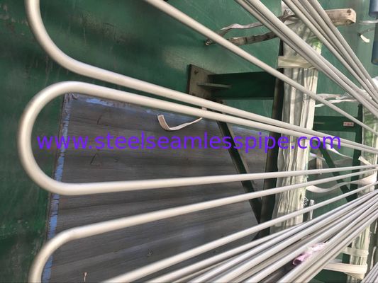 ASME SA213 / SA213M-2013a، TP904L / UNS NO8904 فولاد ضد زنگ U Bend لوله 19.05 MM X 1.65MM