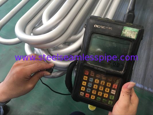 ASME SA213 / SA213M-2013a، TP904L / UNS NO8904 فولاد ضد زنگ U Bend لوله 19.05 MM X 1.65MM