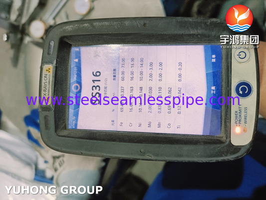 EN10253-4 1.4404 WP316L لوله های فولاد ضد زنگ برای تصفیه آب