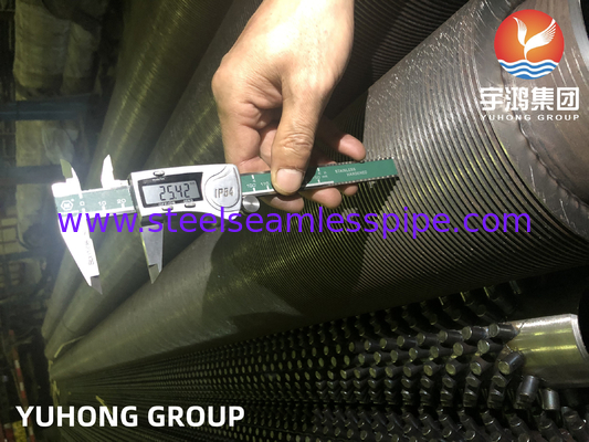 ASTM EN DIN ASTM A106 Gr.B A335 P5 P9 A312 TP304 317L لوله های بالدار
