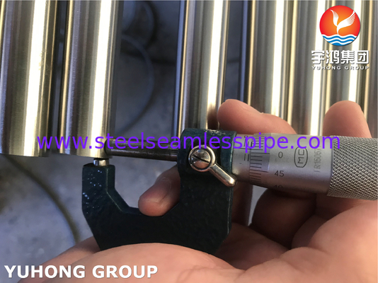 ASTM A269 TP316L لوله بدون درز روشن برای تجهیزات آب دریا