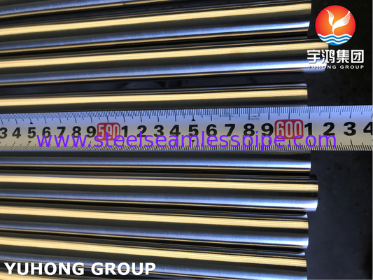 ASTM A269 TP316L لوله بدون درز روشن برای تجهیزات آب دریا