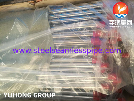 لوله ی روشن و لوله ی قاشقی از فولاد ضد زنگ ASTM A269 TP304 / TP316L