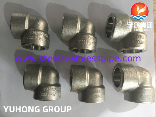 ASTM A182 F304 فولاد ضد زنگ ساخته شده با تناسب 90 DEG11