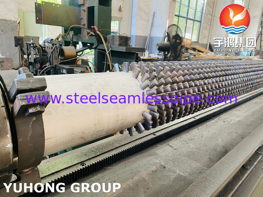 ASTM A335 P91 لوله با فولادی ضد زنگ لوله فیند برای کوره نفت