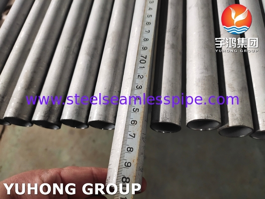ASTM A789 UNS S31803 لوله بدون درز از فولاد ضد زنگ دوگانه برای کارخانه های پردازش شیمیایی