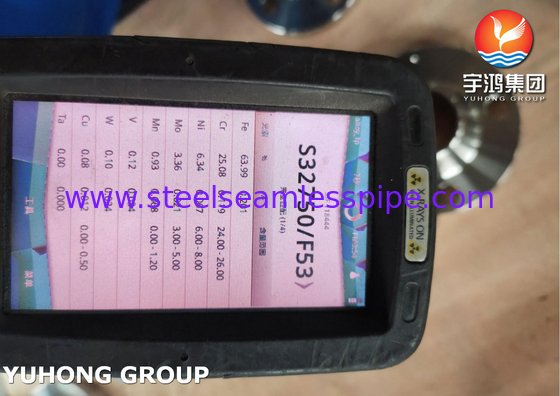 A182 F53 ((Uns S32750) فلانج فولادی فوق دوگانه Wn Rf 150# Sch10s Asme B16.5
