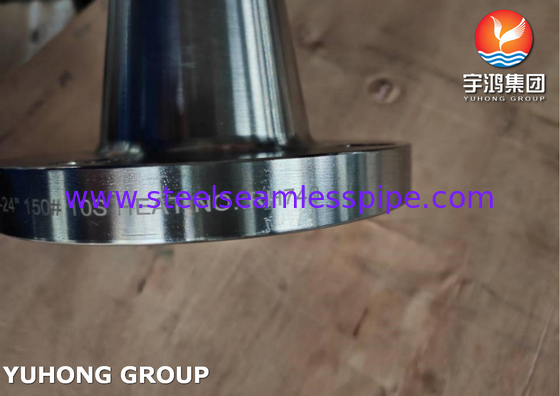 A182 F53 ((Uns S32750) فلانج فولادی فوق دوگانه Wn Rf 150# Sch10s Asme B16.5