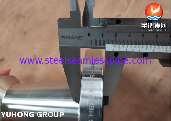 A182 F53 ((Uns S32750) فلانج فولادی فوق دوگانه Wn Rf 150# Sch10s Asme B16.5
