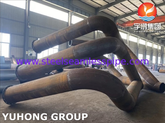 فولاد کربن A106 درجه B لوله اسپول Asme B3610برای پالایشگاه