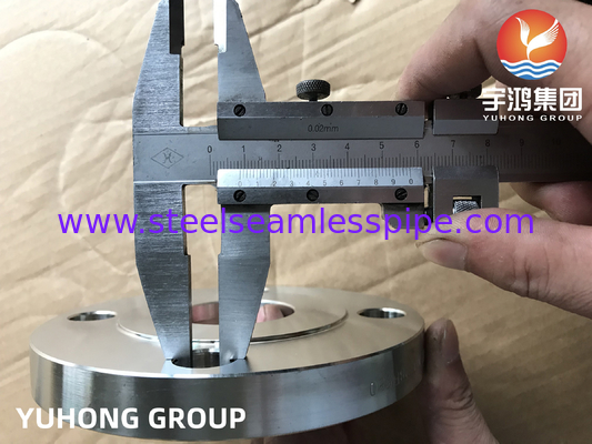 فلنج استیل ضد زنگ ASTM A182 F316L برای صنایع شیمیایی، غذایی و دارویی