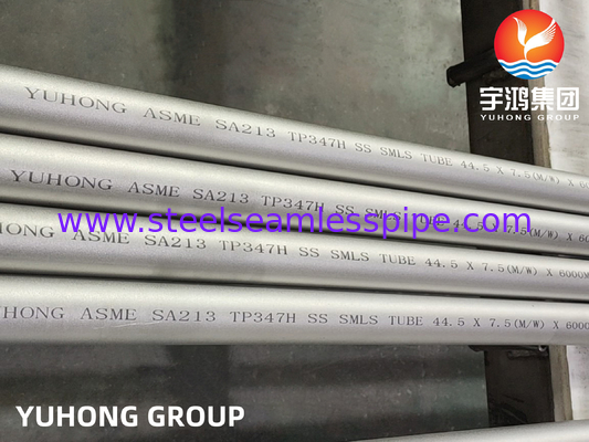 Asme Sa213 Tp347h لوله کتل بدون درز فولاد ضد زنگ با GL تایید شده