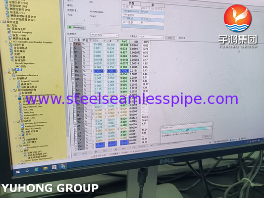 ASME SA268 TP405 لوله بدون درز برای آب تغذیه نیروگاه