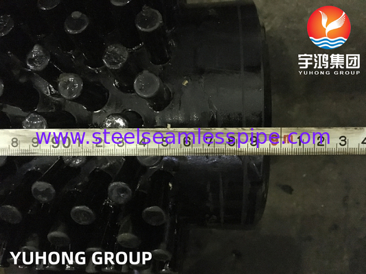 ASTM A335 P9 SS 410 لوله بالدار استود برای کوره اصلاح بخار