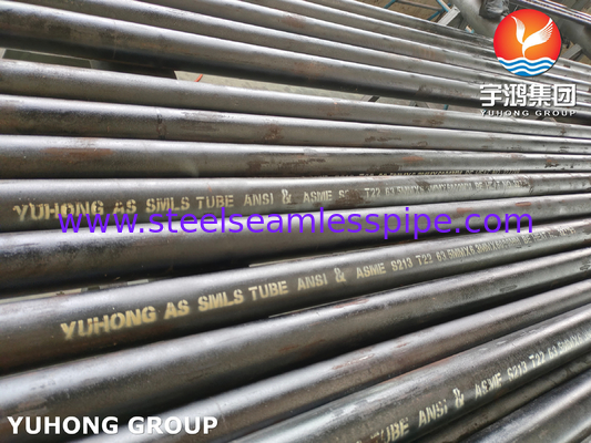 ASME SA213 درجه T22 لوله بدون درز فلز آلیاژ لوله دیگ