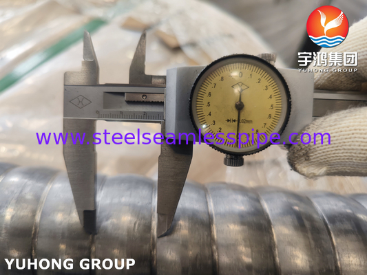 TP304 TP304L TP316 TP316L لوله های فلزی لوله دار فولاد ضد زنگ برای دستگاه های پیش گرم