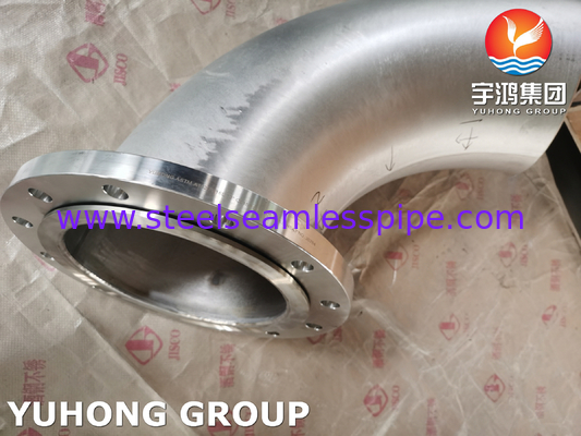 ASTM B363 Ti2 UNS R50400 3.7035 تیتانیوم آلیاژ فولاد Gr.2 بُت جوش لوله لوازم جانبی 90 درجه Lr آرنج برابر Tee