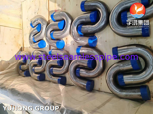 ASME SA192 لوله های بی سیم U Bend فولاد کربن برای کوره نفت و مبادله گرما