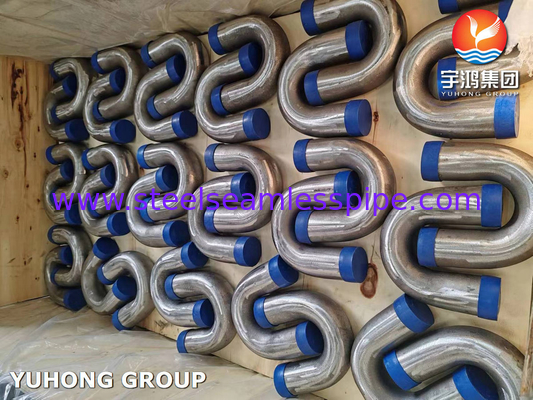 ASME SA192 لوله های بی سیم U Bend فولاد کربن برای کوره نفت و مبادله گرما
