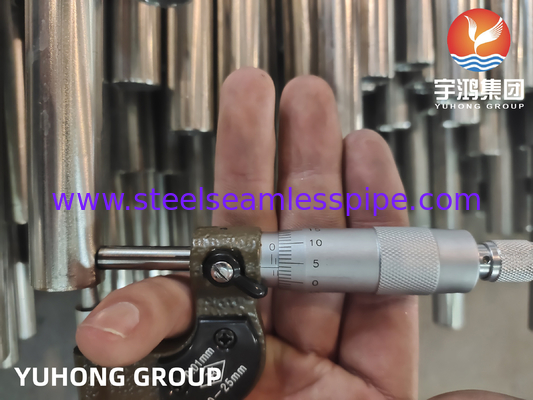 ASTM A249 TP304L لوله های جوش خورده از فولاد ضد زنگ استنیتیک