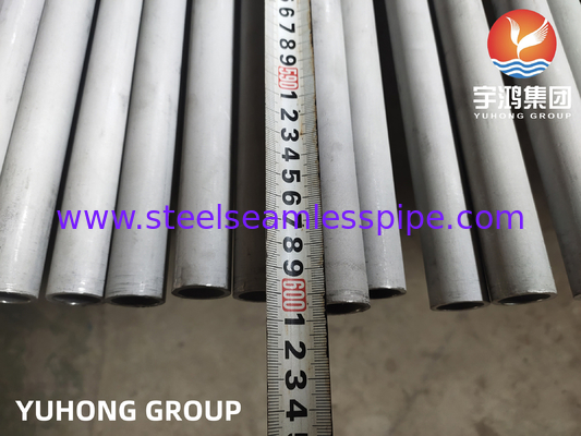 ASTM A312 TP321H لوله بدون درز از فولاد ضد زنگ برای پتروشیمی
