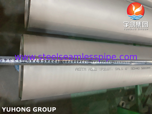 ASTM A511 TP316 316L 1.4404 لوله های بی سیم فولادی فولاد ضد زنگ