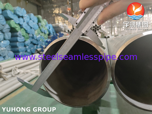 ASTM A312 TP316L لوله بی سیم فولاد ضد زنگ برای نفت و گاز
