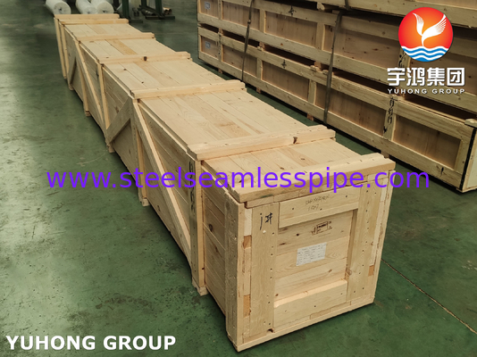 ASME SB111 C68700 لوله بدون درز آلومینیومی برنجی O61 برای بسته لوله مبدل گرما