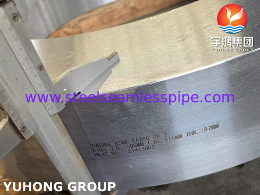 ASME SA965 F304 دیسک و SA266 GR.2 حلقه برای بخش مبادله گرما
