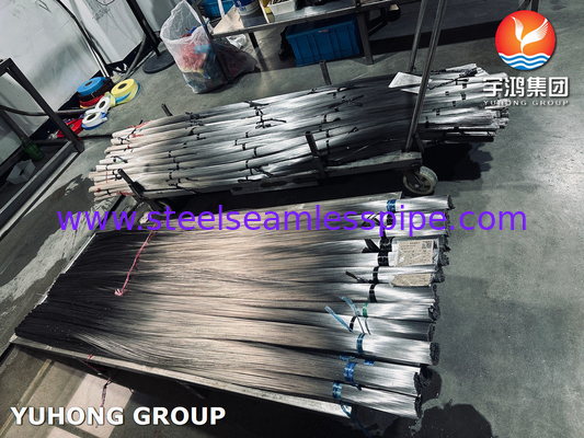 ASTM A269 فولاد ضد زنگ 304 لوله سوزن تولید کننده لوله های موی