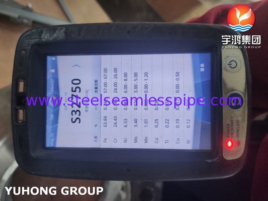 ASTM A182 F53، UNS S32750, 1.4410 Super Duplex فولاد ضد زنگ فلش گردن جوش RF B16.5
