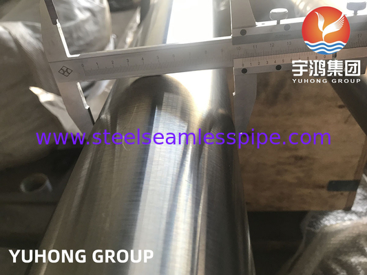 لوله های استیلوی ASTM B729 آلیاژ20 UNS N08020 لوله های بدون درز 100٪ UT
