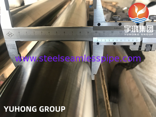 لوله های استیلوی ASTM B729 آلیاژ20 UNS N08020 لوله های بدون درز 100٪ UT